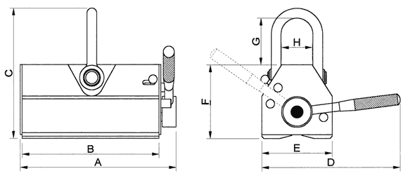 EZLIFT magnet diagram