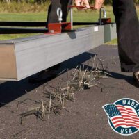 Designed for the roughest terrain. This super durable magnet features fork pockets and a quick release bar to easily discard metal debris.